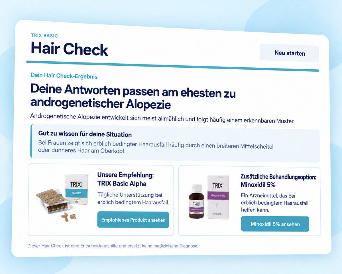 Foto: Wie hilft der TRIX Haartest?