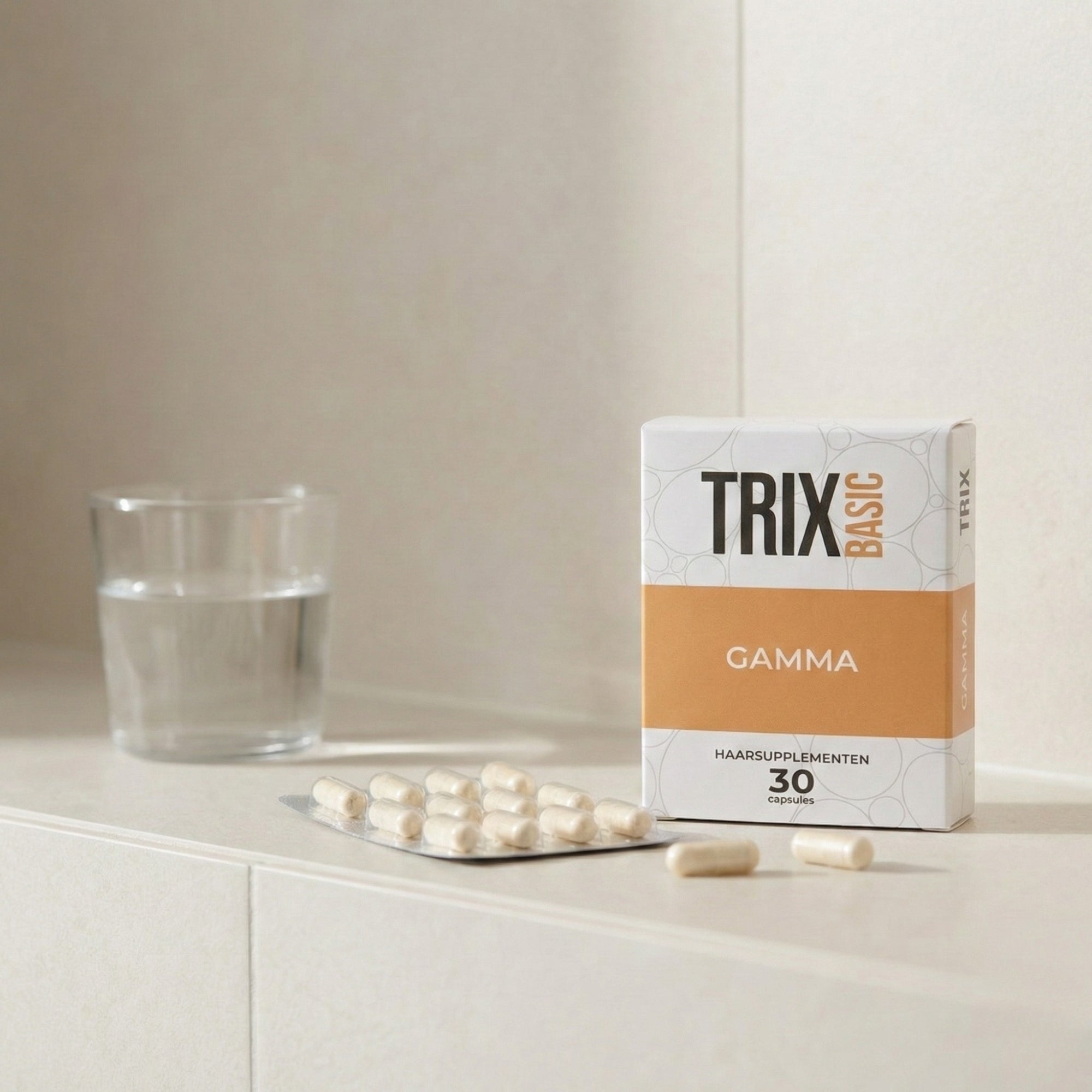 TRIX Basic Gamma als Teil der täglichen Pflegeroutine